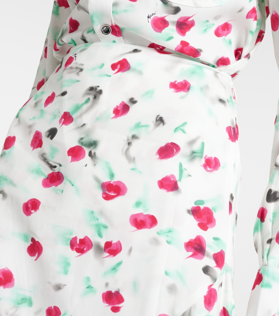 Gonna midi con stampa | Marni