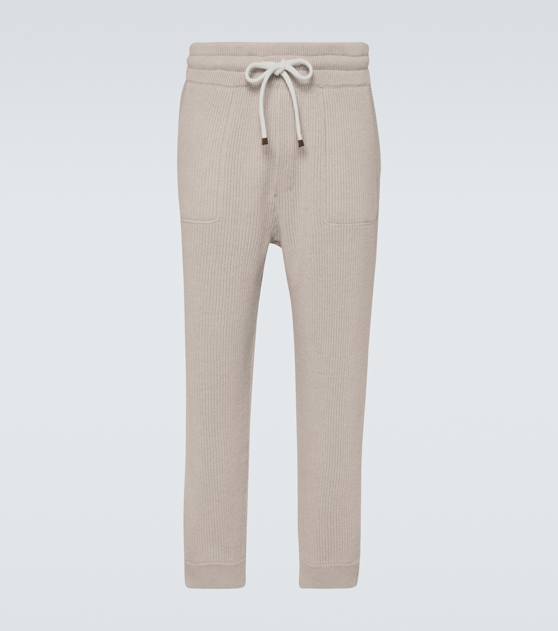 Cashmere sweatpants in beige Brunello Cucinelli Mytheresa