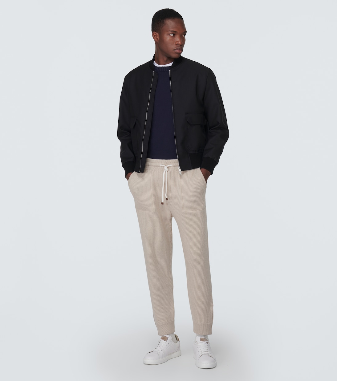 Pantalones deportivos de cachemir | Brunello Cucinelli