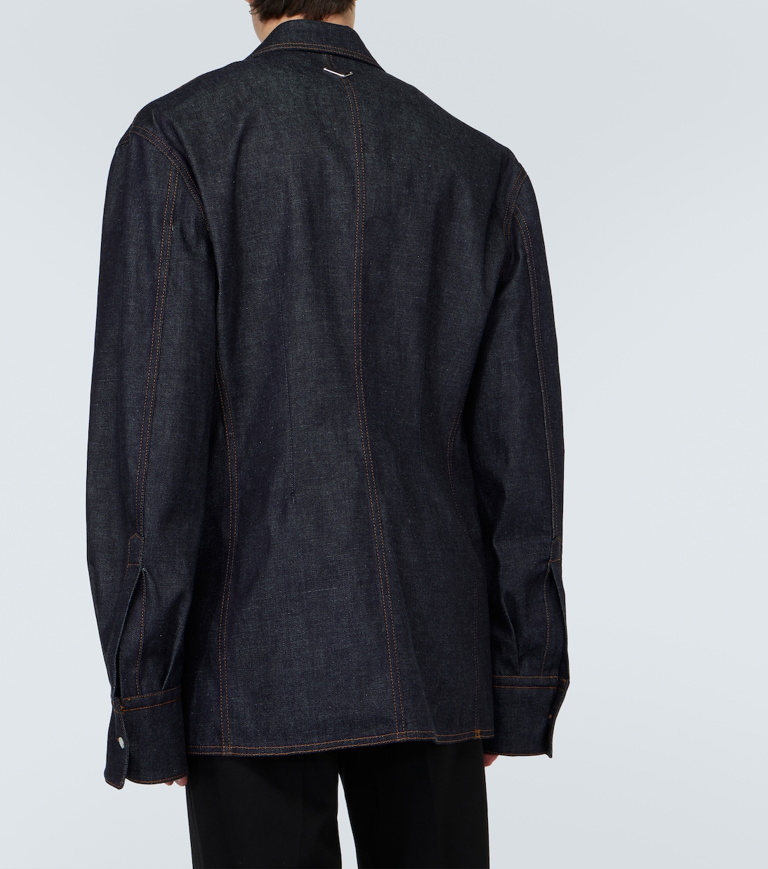 Giacca monopetto di jeans  | Prada