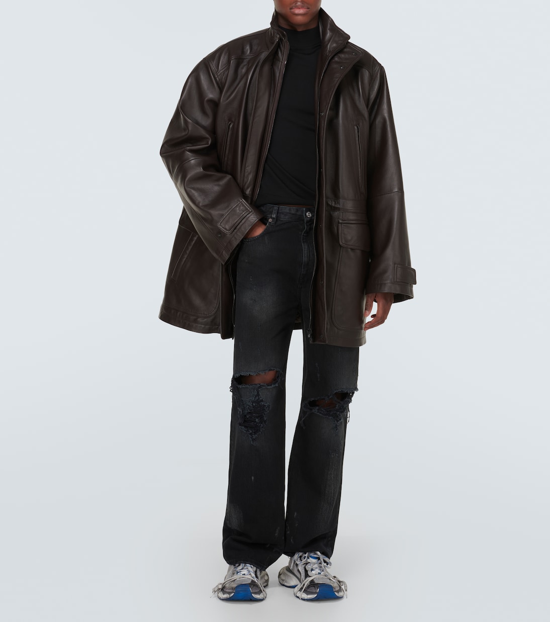Parka in pelle | Balenciaga