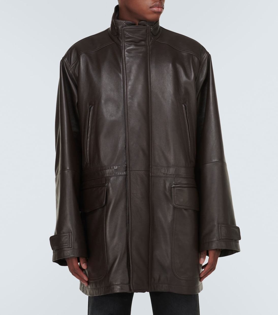 Parka in pelle | Balenciaga