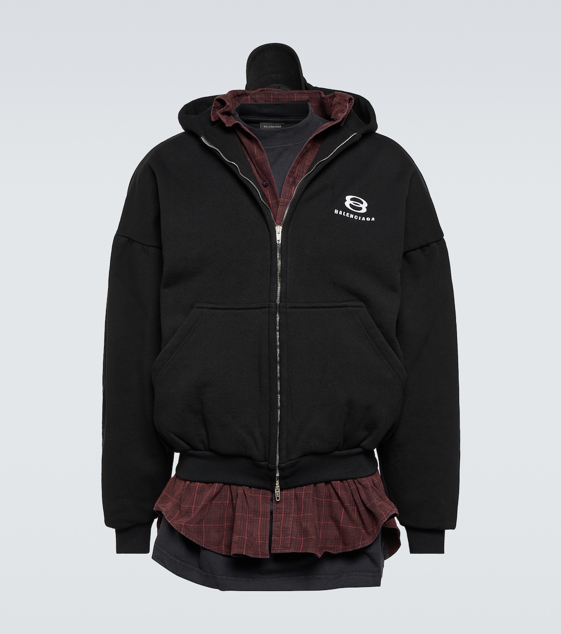 Balenciaga hoodie jacket shop