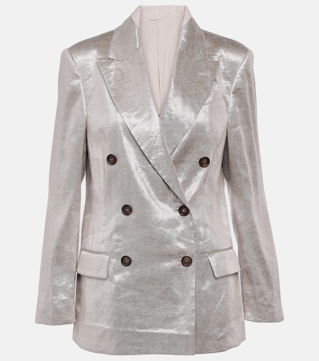 Blazer aus einem Leinengemisch | Brunello Cucinelli