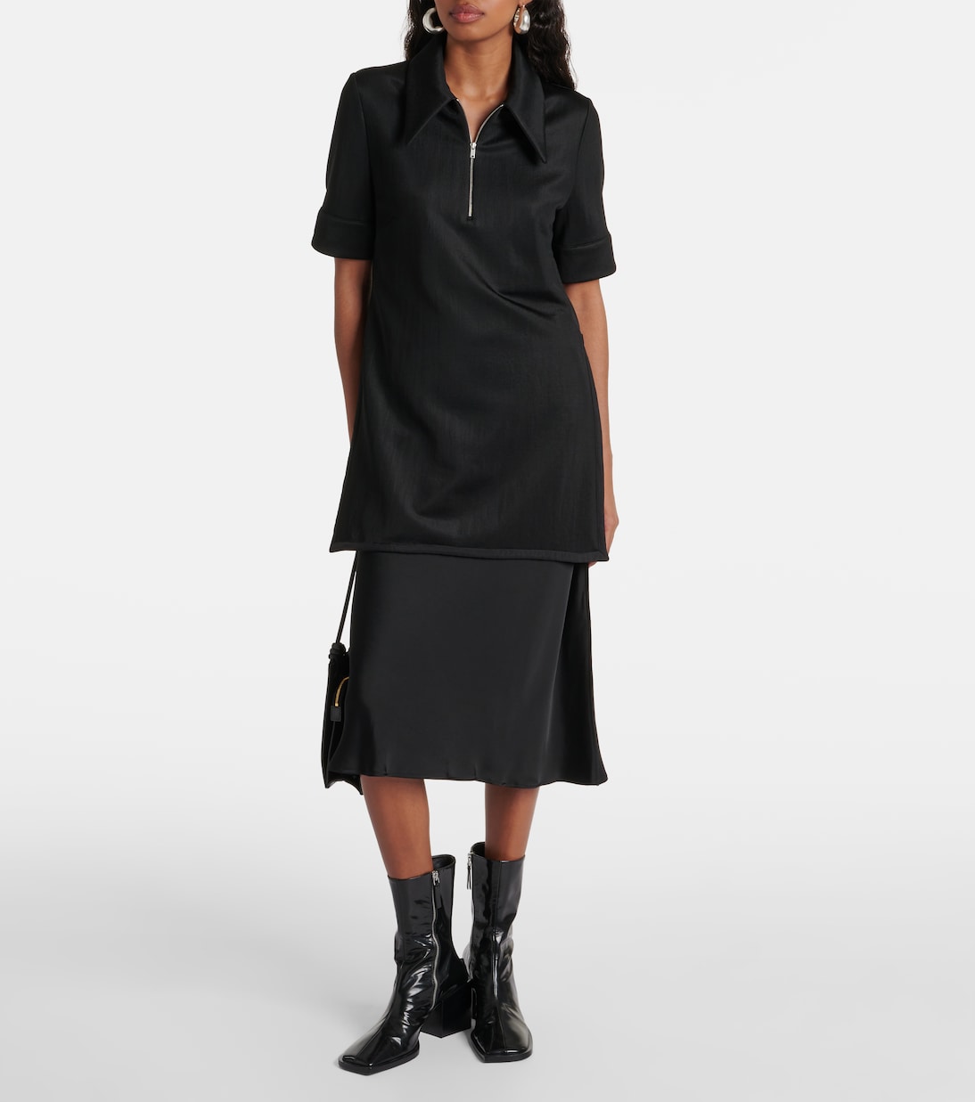 Miniabito con zip | Jil Sander