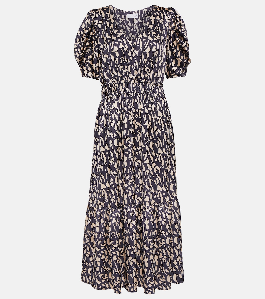 Vestido midi Lyuda estampado | Velvet
