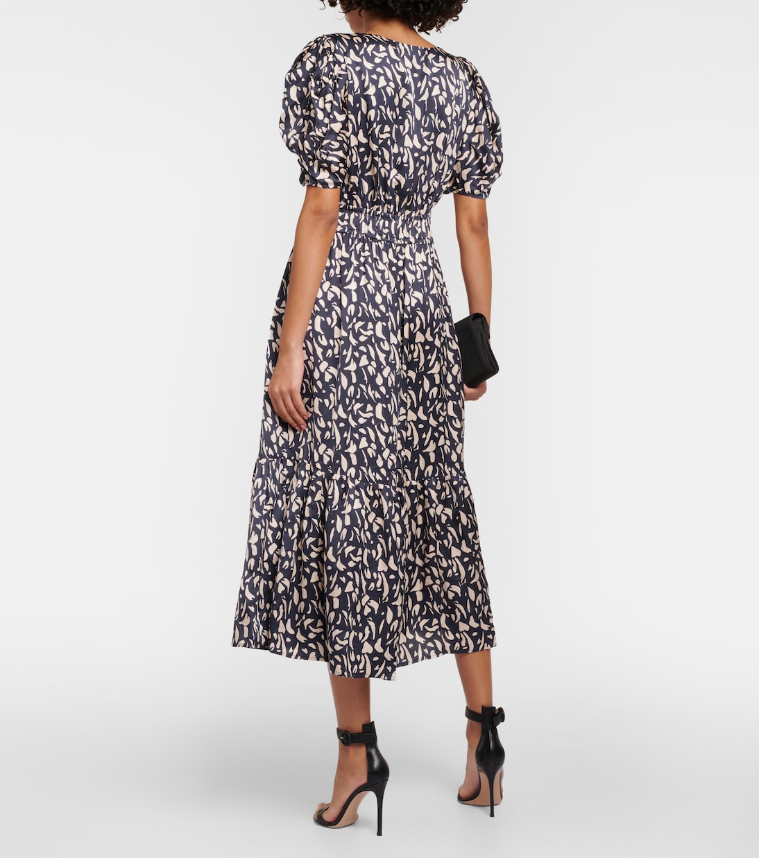 Vestido midi Lyuda estampado | Velvet