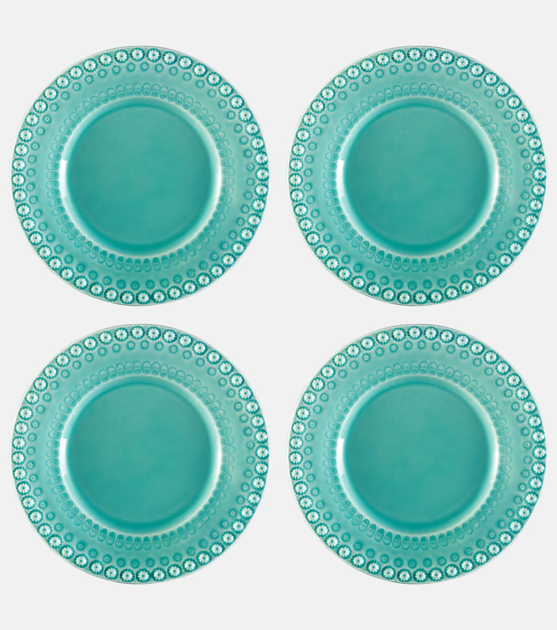 Fantasia set of 4 dessert plates | Bordallo Pinheiro