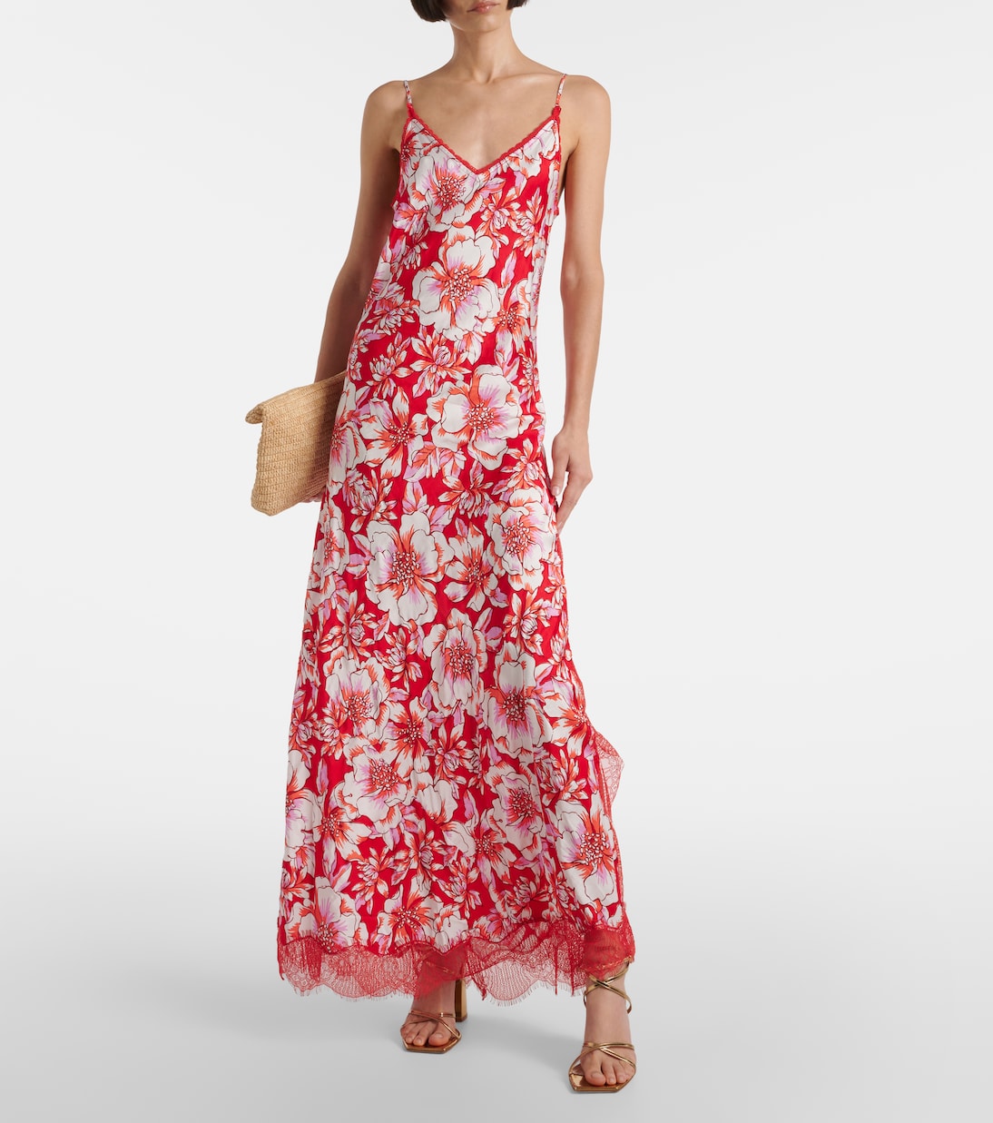 Lucia printed midi dress | Poupette St Barth