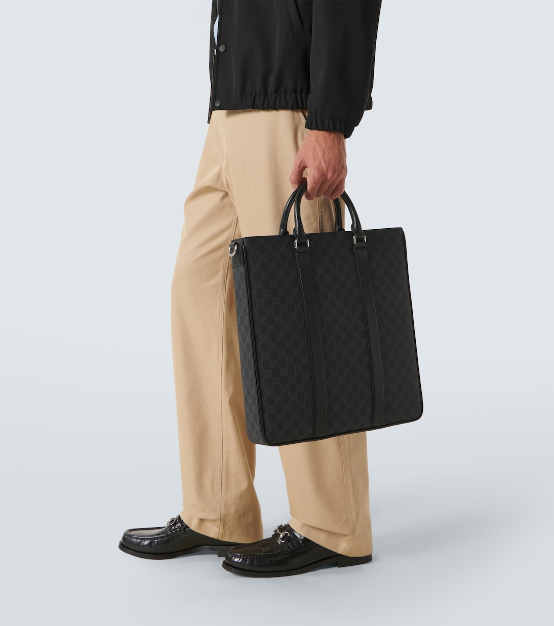 Tote GG Supreme Medium mit Leder | Gucci