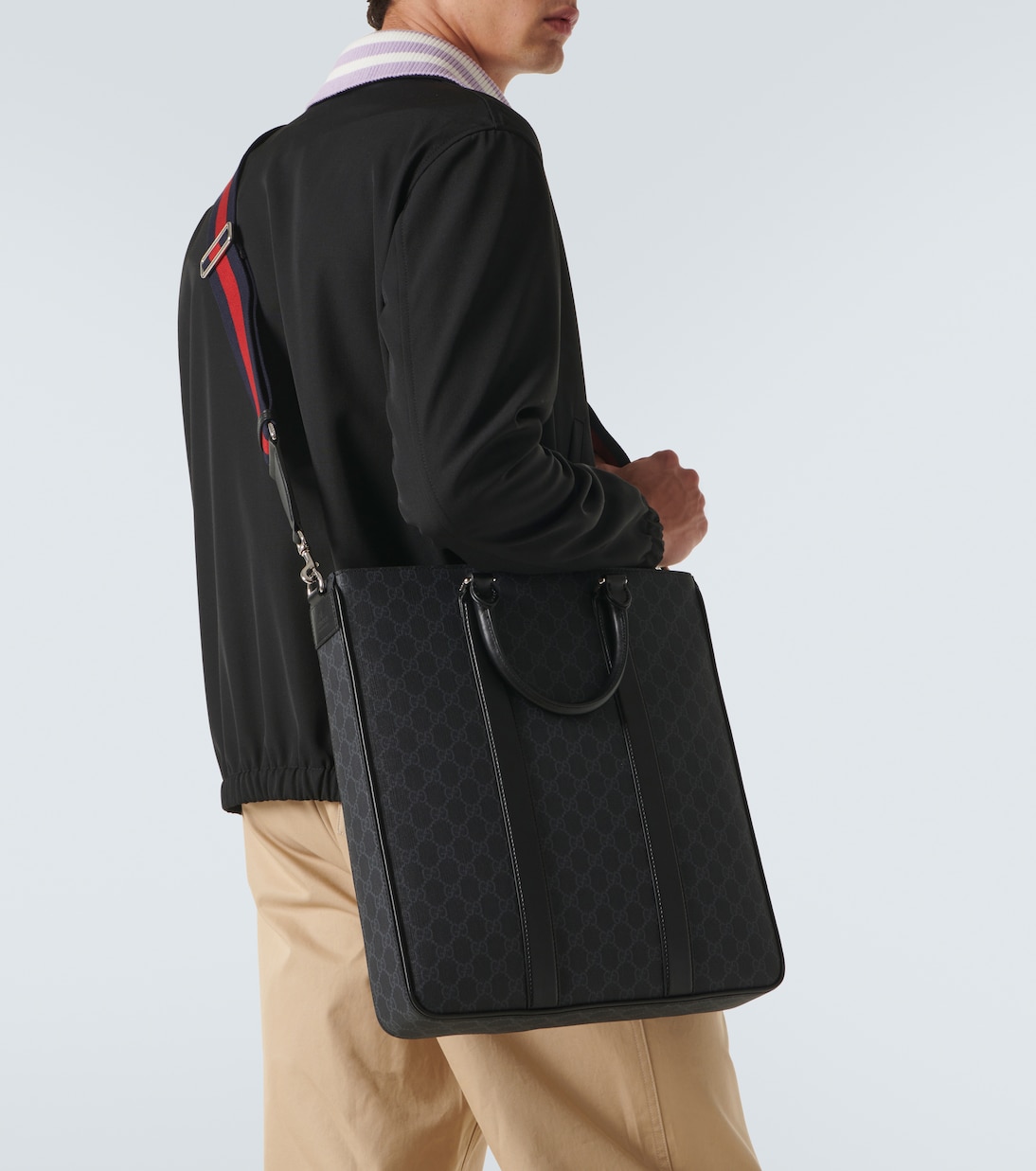 Tote GG Supreme Medium mit Leder | Gucci
