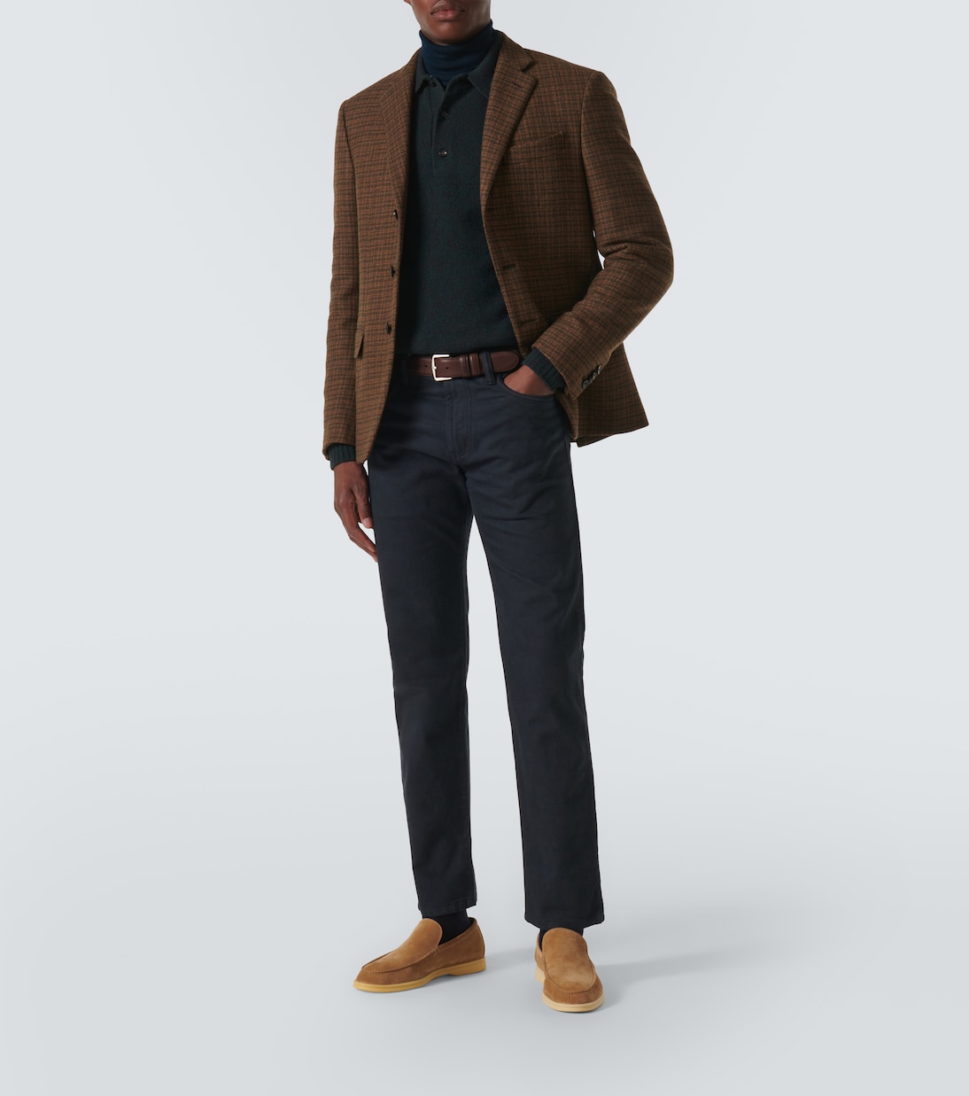 Mid-Rise Straight Jeans Quarona | Loro Piana