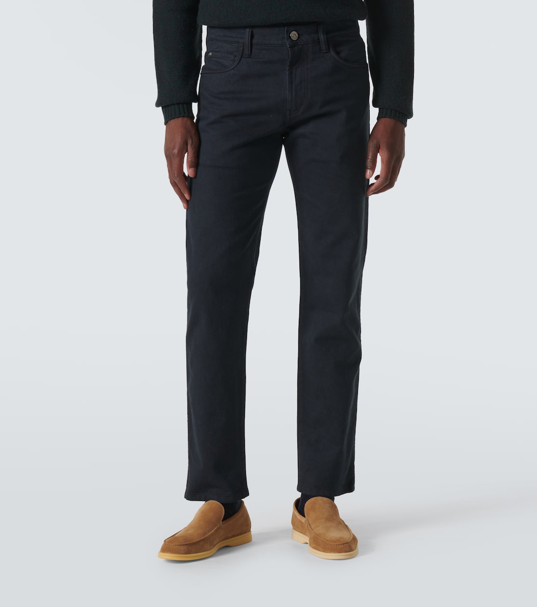 Mid-Rise Straight Jeans Quarona | Loro Piana