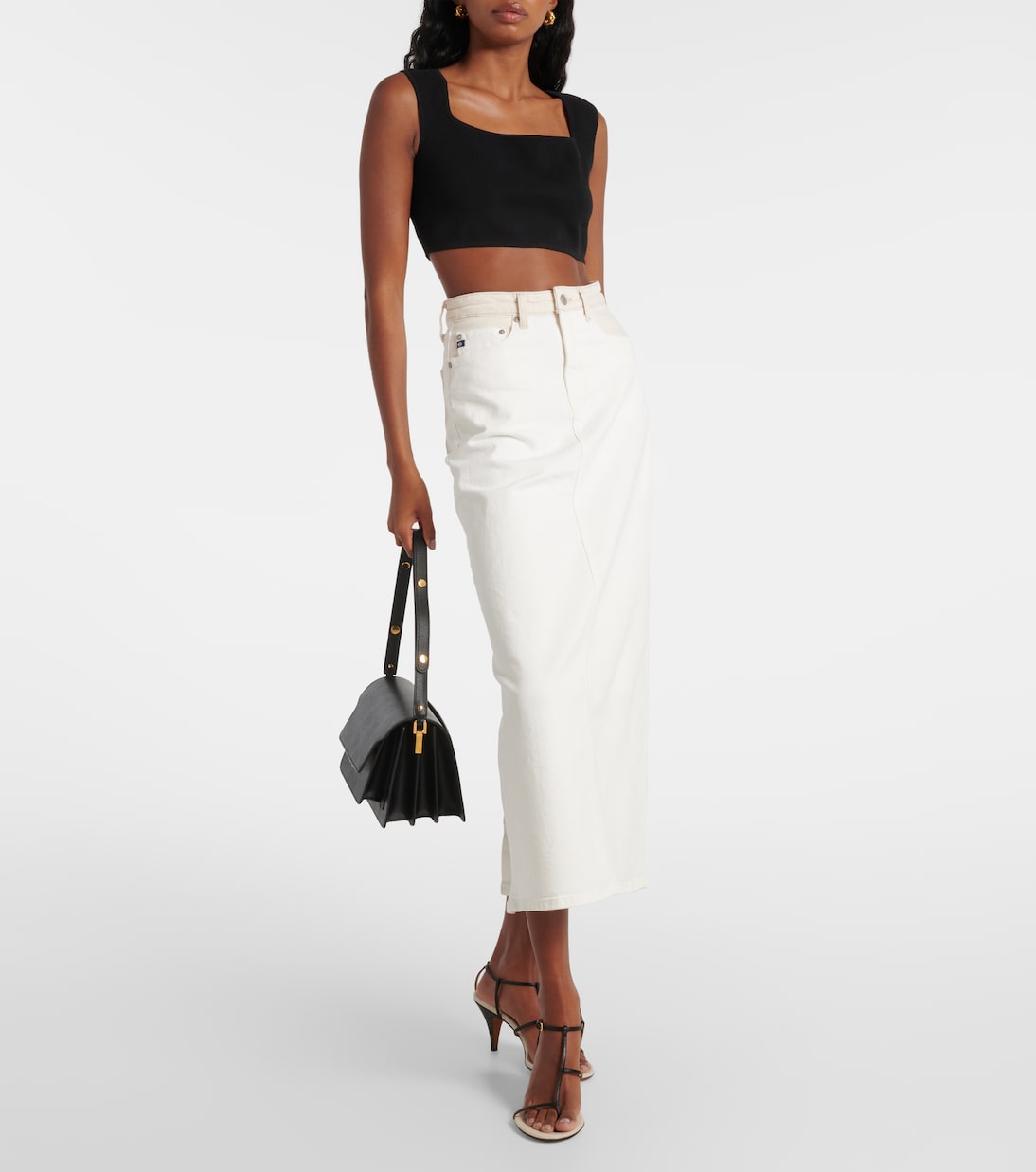 Falda midi de denim | AG Jeans