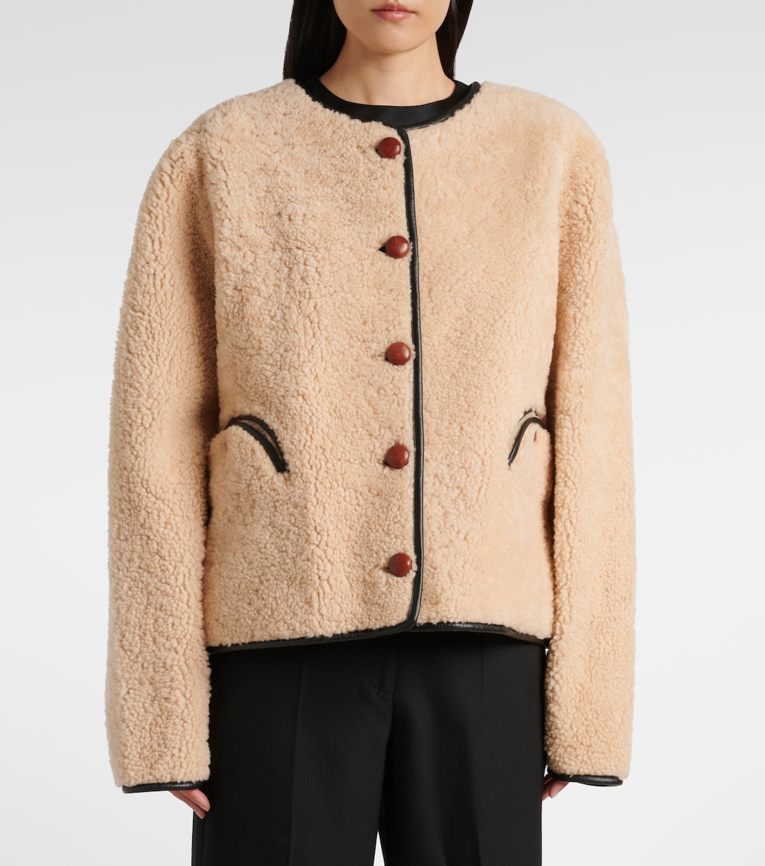 Chaqueta Reversible de Piel con Estilo Joven - Blazé Milano Gliss