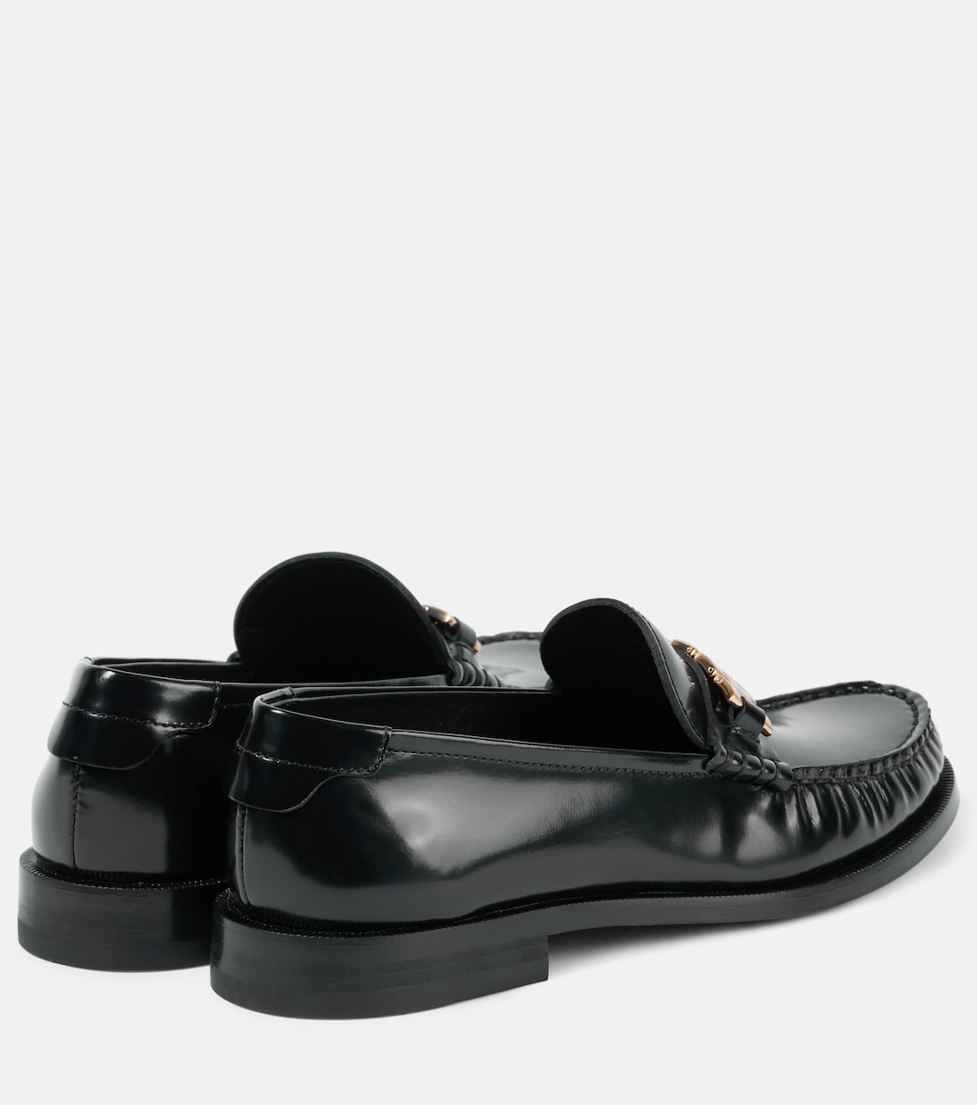 Mocassins Chain en cuir | Victoria Beckham