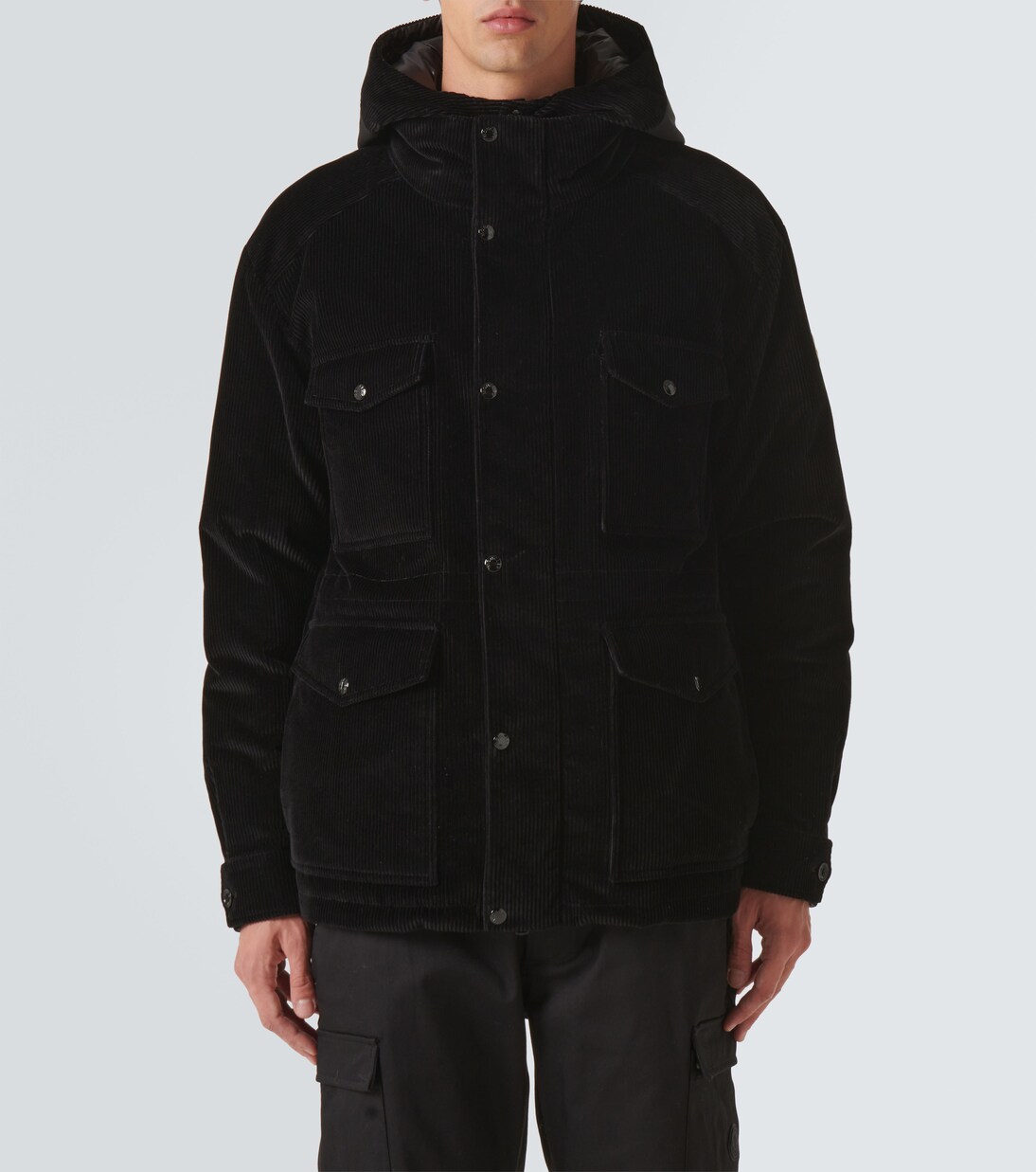 Greselin reversible corduroy down jacket | Moncler