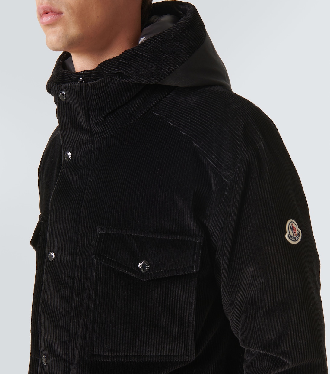 Greselin reversible corduroy down jacket | Moncler