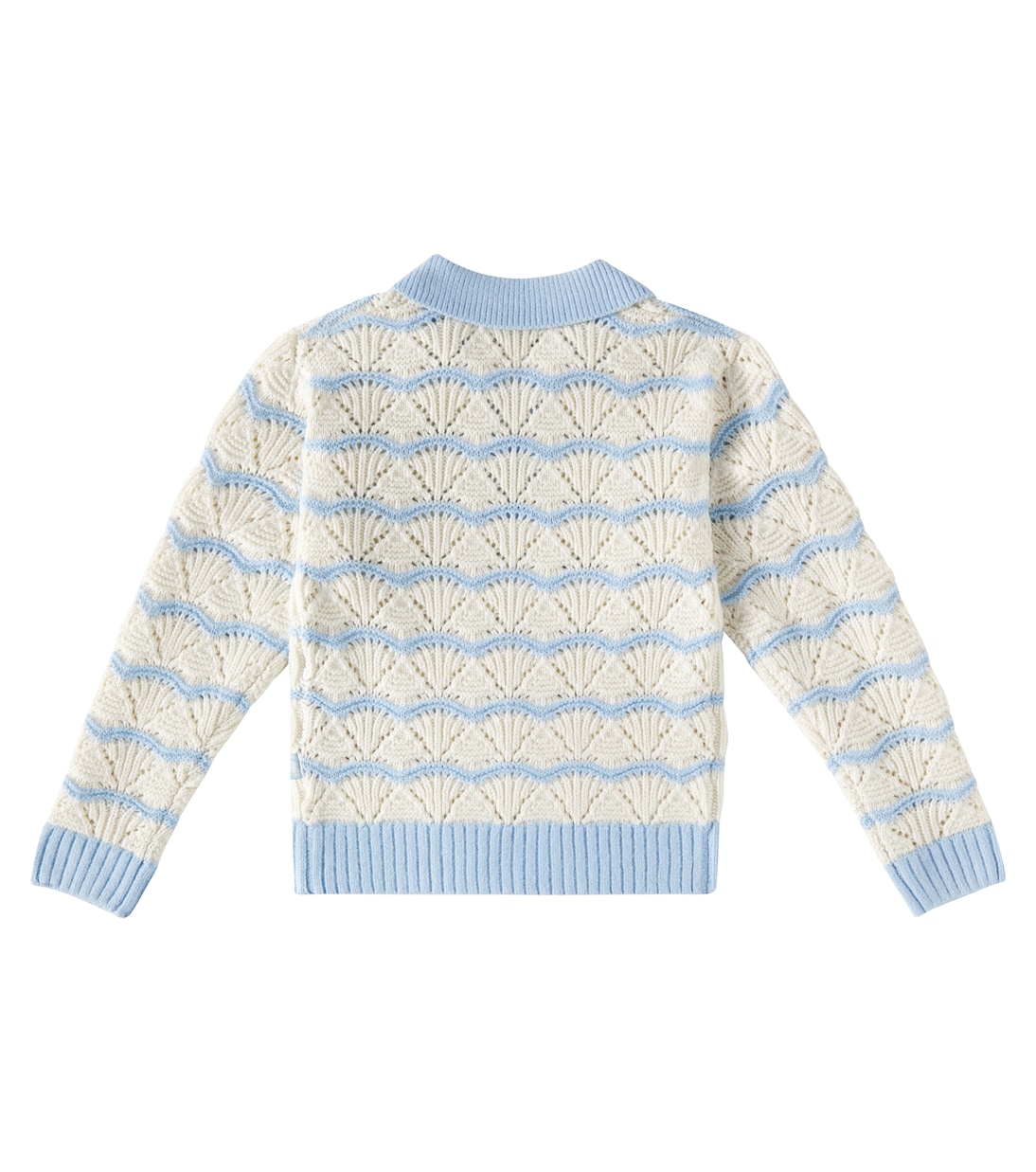 Polo in pointelle a righe | Scotch & Soda Kids