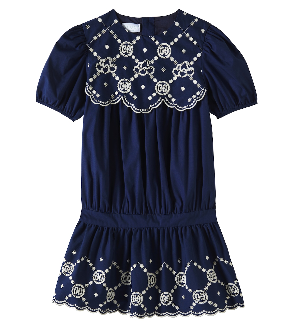 Abito in popeline di misto cotone | Gucci Kids