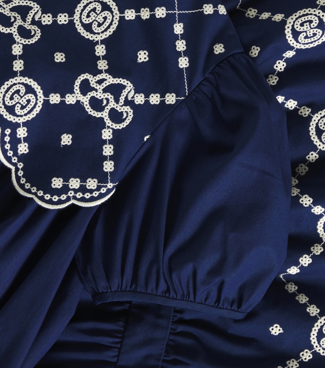 Abito in popeline di misto cotone | Gucci Kids