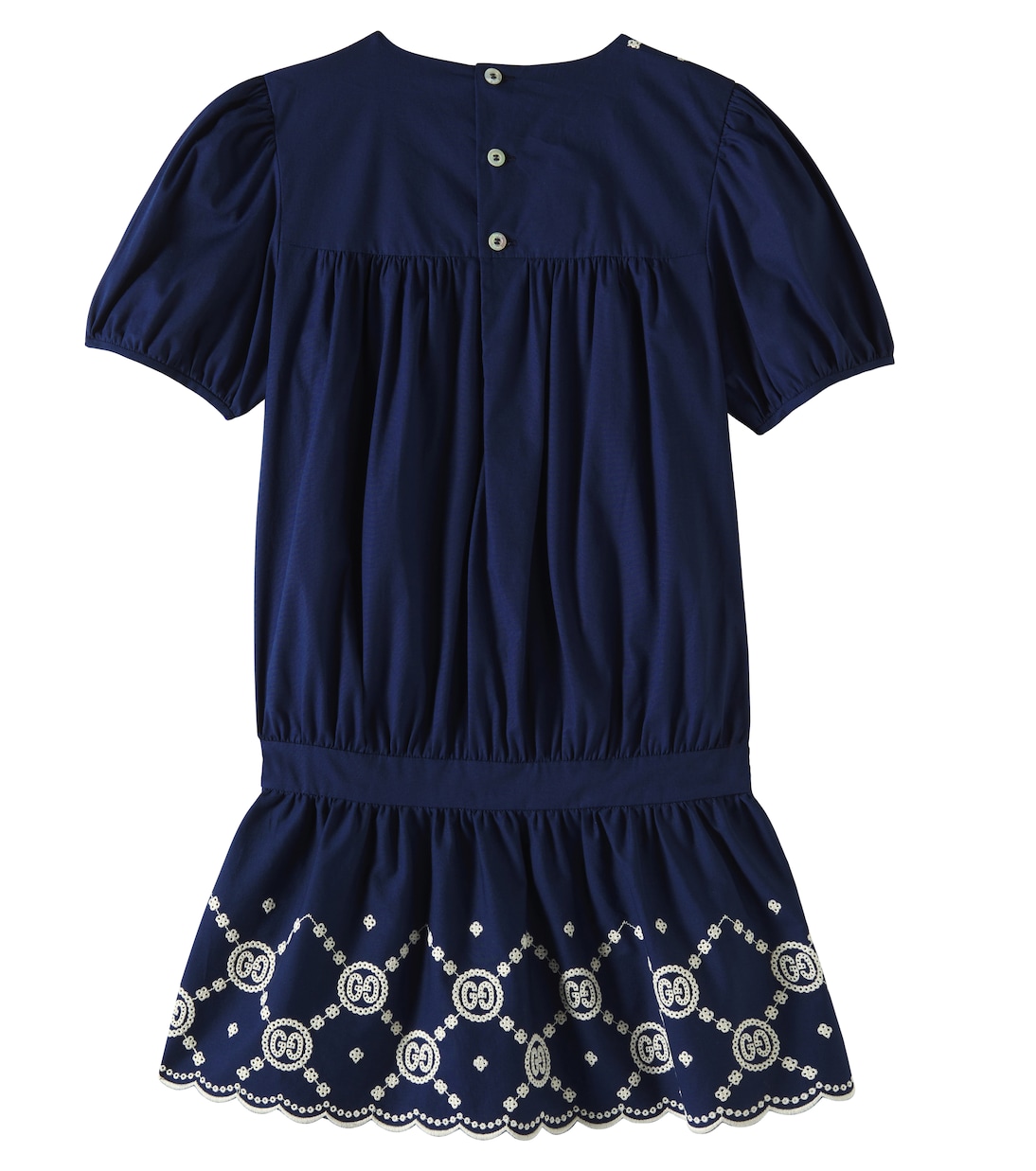 Abito in popeline di misto cotone | Gucci Kids