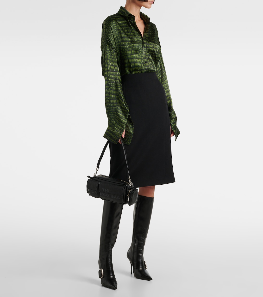 Sac à bandoulière Cargo en cuir | Marc Jacobs