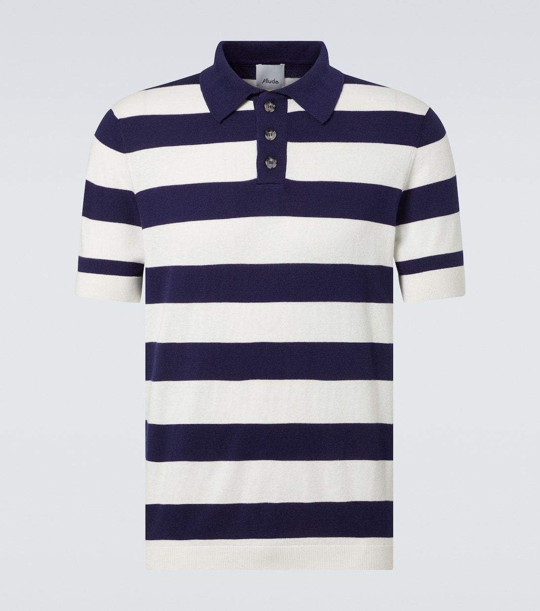 Polo en coton, soie et cachemire | Allude