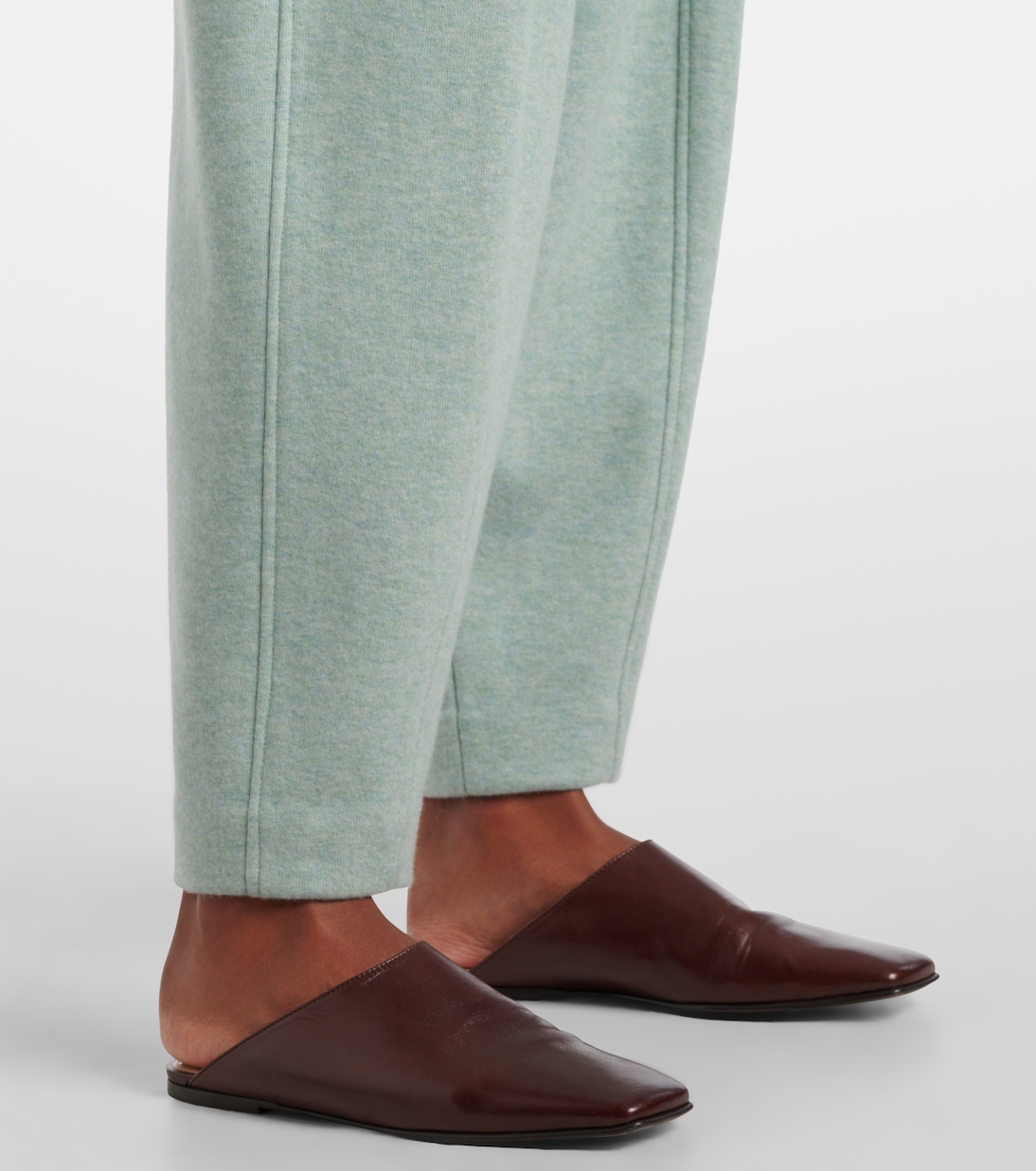 Pantalones tapered de mezcla de cachemir | Loro Piana