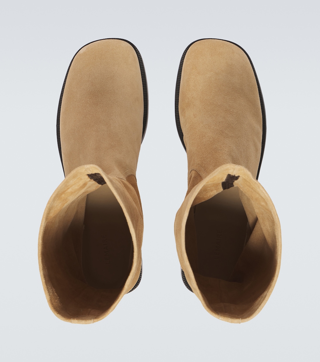 Soft Workwear suede ankle boots | Lemaire