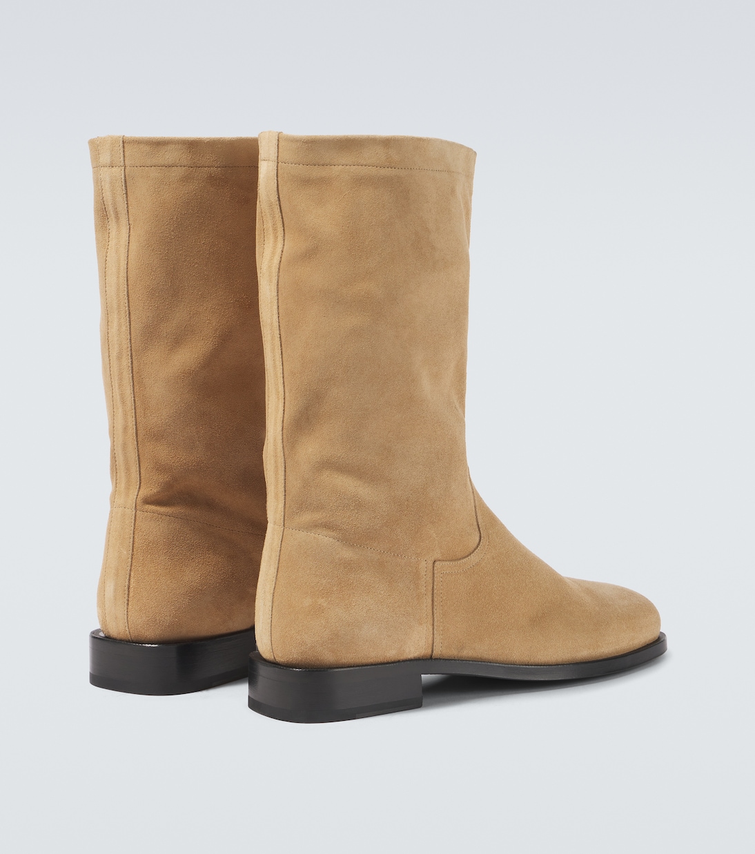Soft Workwear suede ankle boots | Lemaire