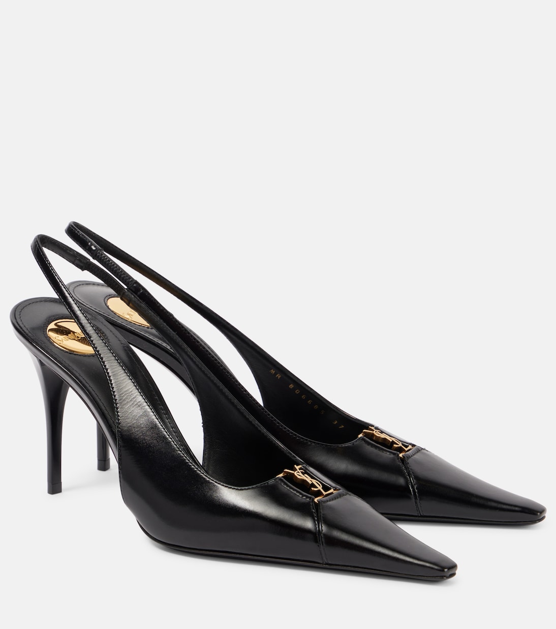 Scarpe con tacco a spillo Saint Laurent Babylone 90 in pelle per uno stile giovane e audace
