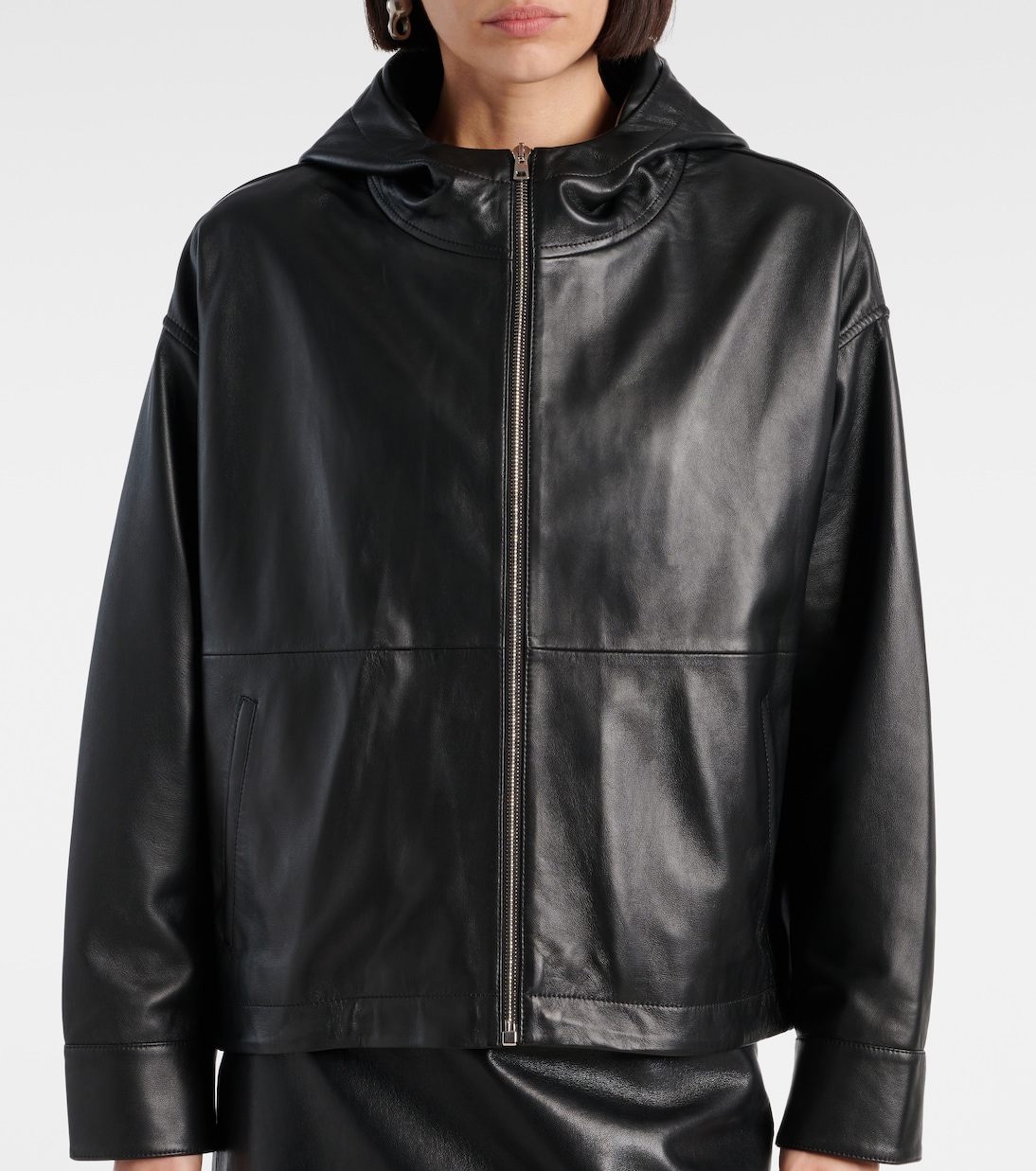 Veste en cuir | Yves Salomon