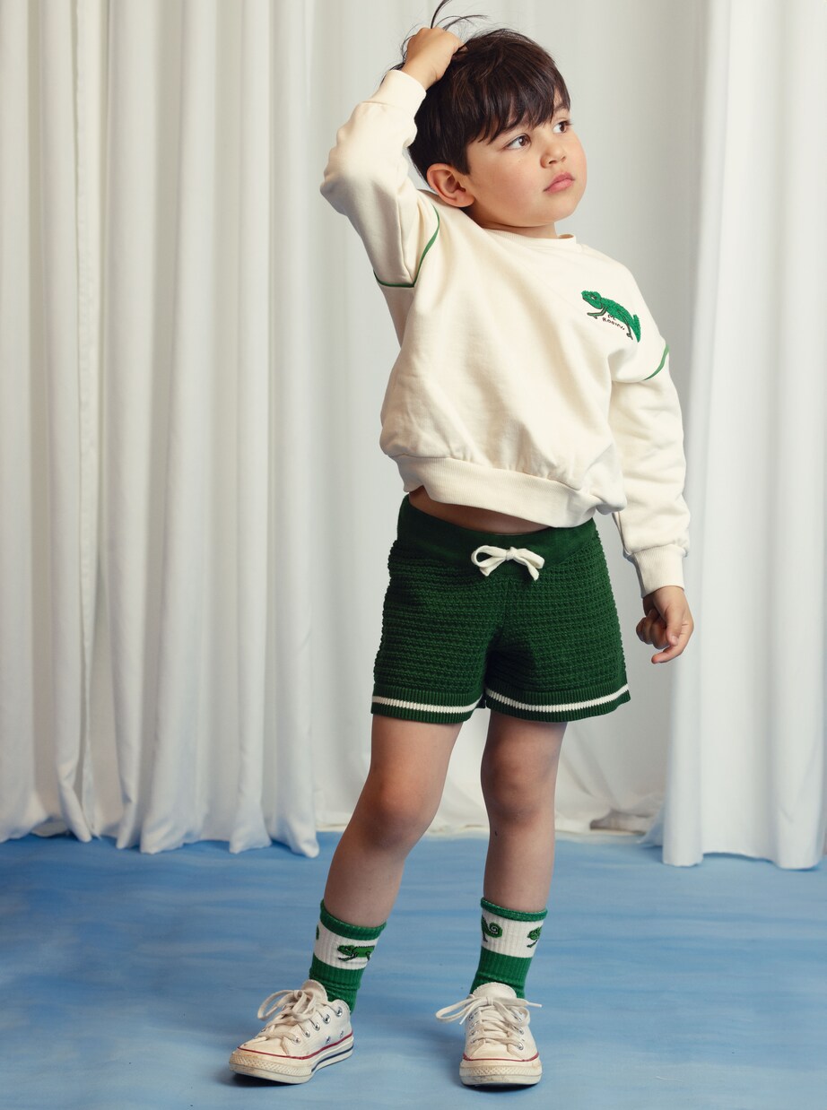 Shorts in crochet di cotone | Mini Rodini