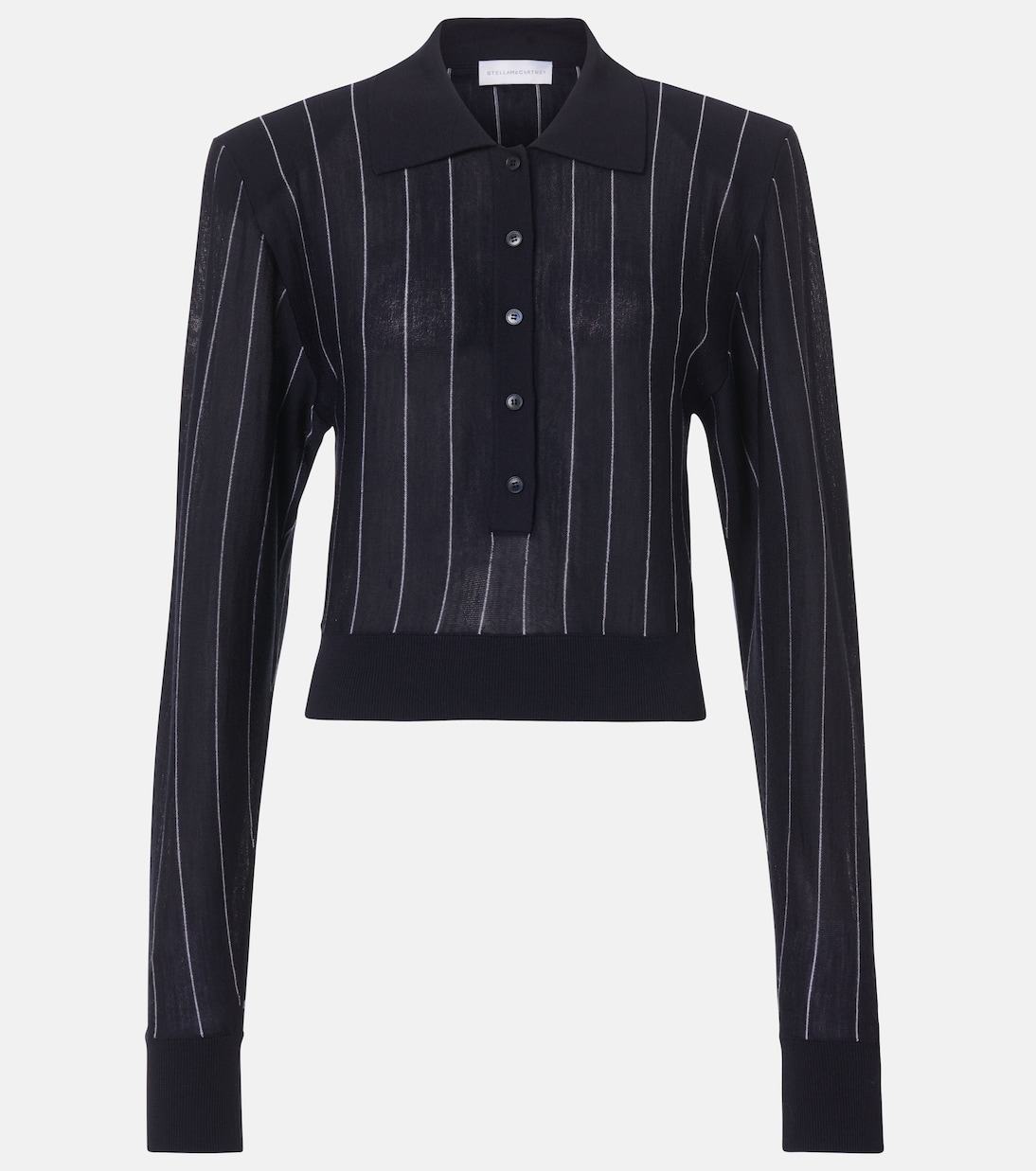 Polo in lana a righe | Stella McCartney