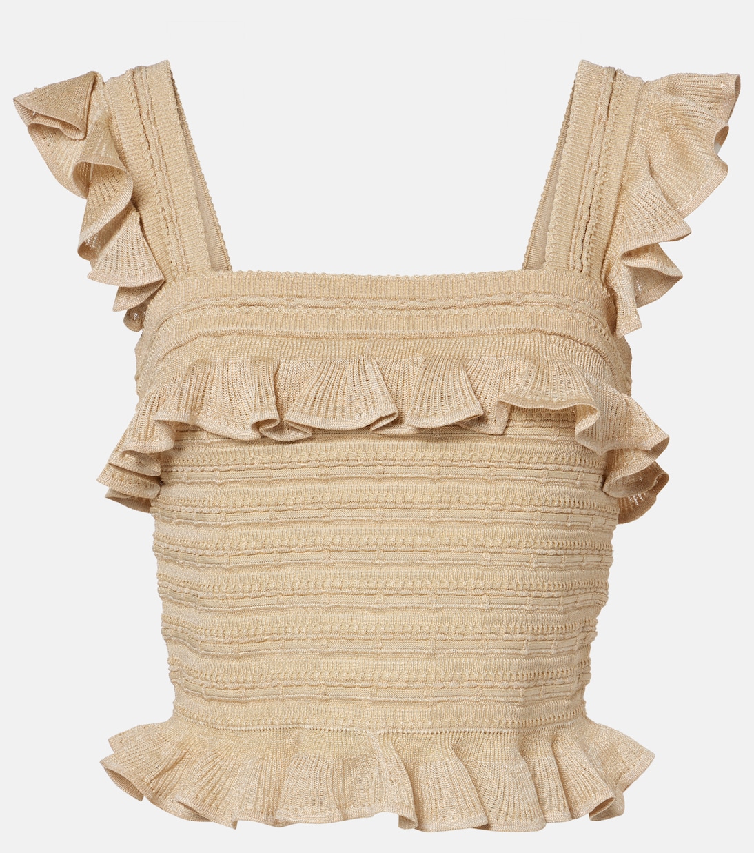 Top en dentelle lamée | Zimmermann