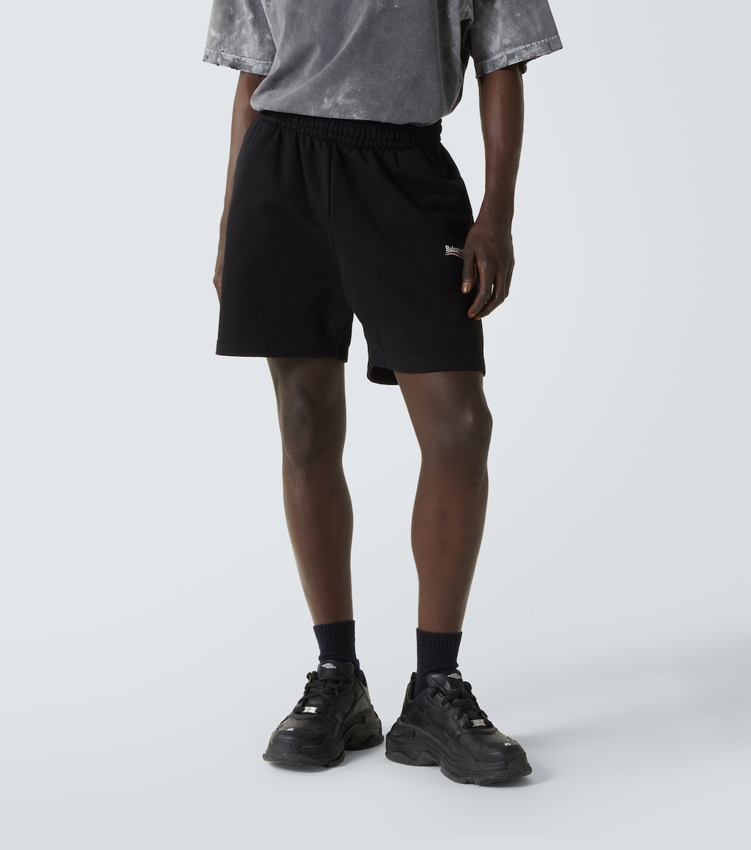 Shorts Political Campaign in cotone | Balenciaga