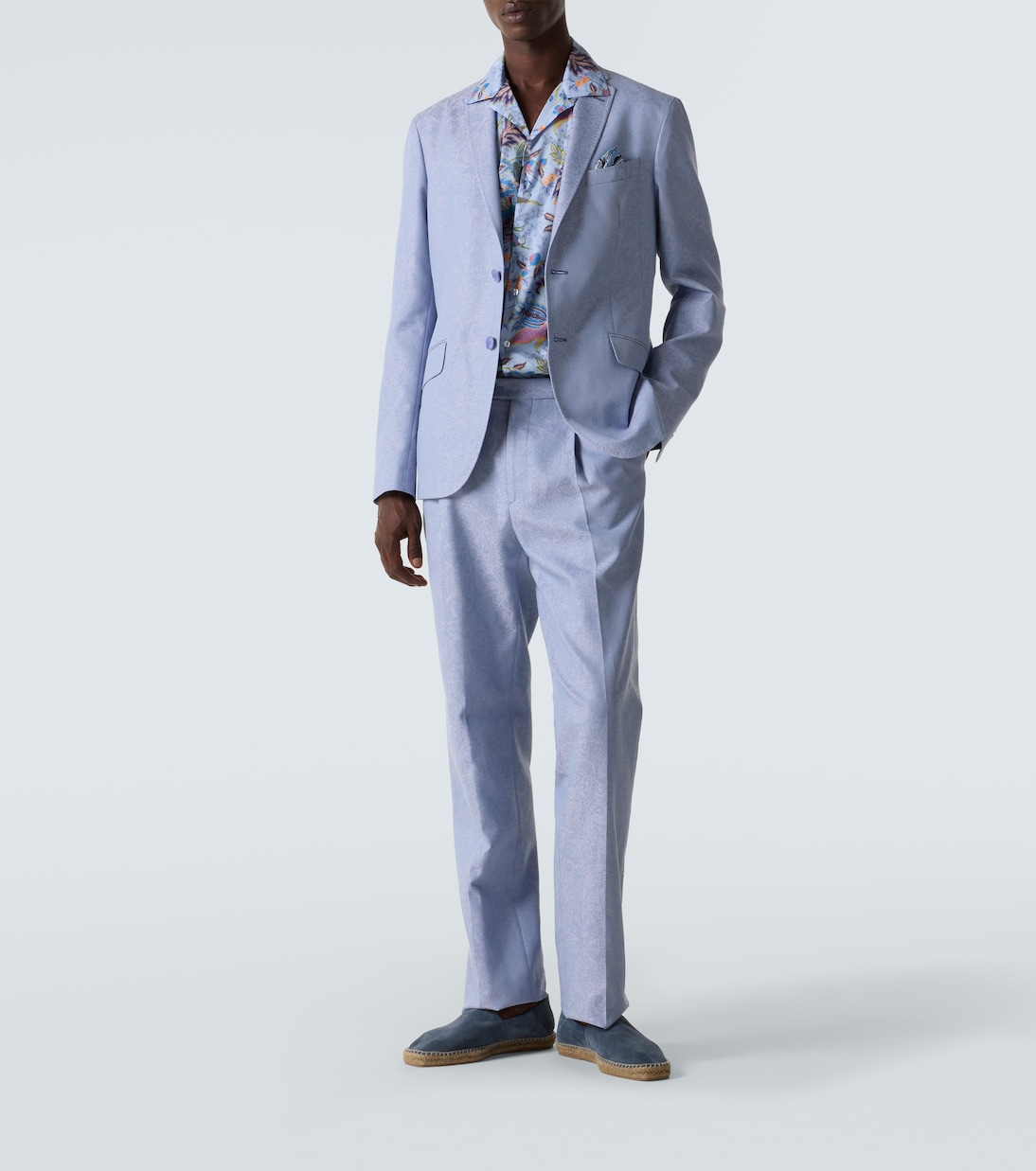 Gerade Hose aus Baumwoll-Jacquard | Etro