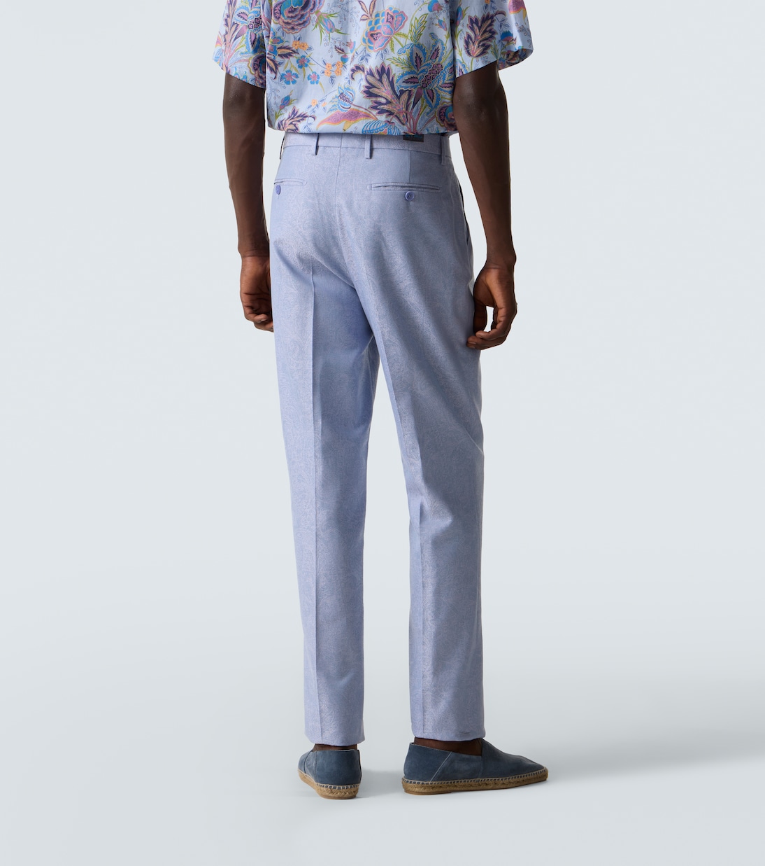 Gerade Hose aus Baumwoll-Jacquard | Etro