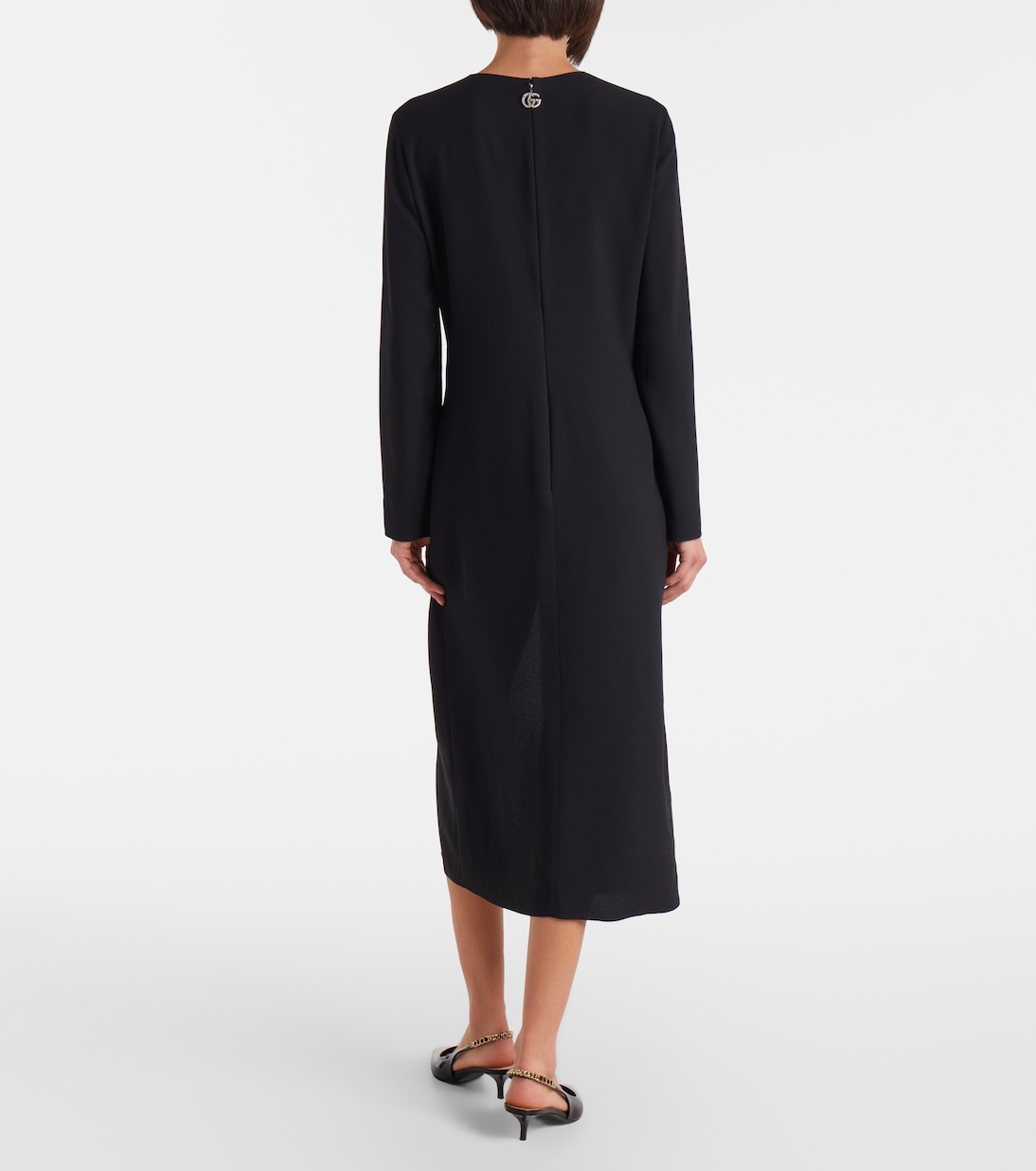 Gathered midi dress | Gucci