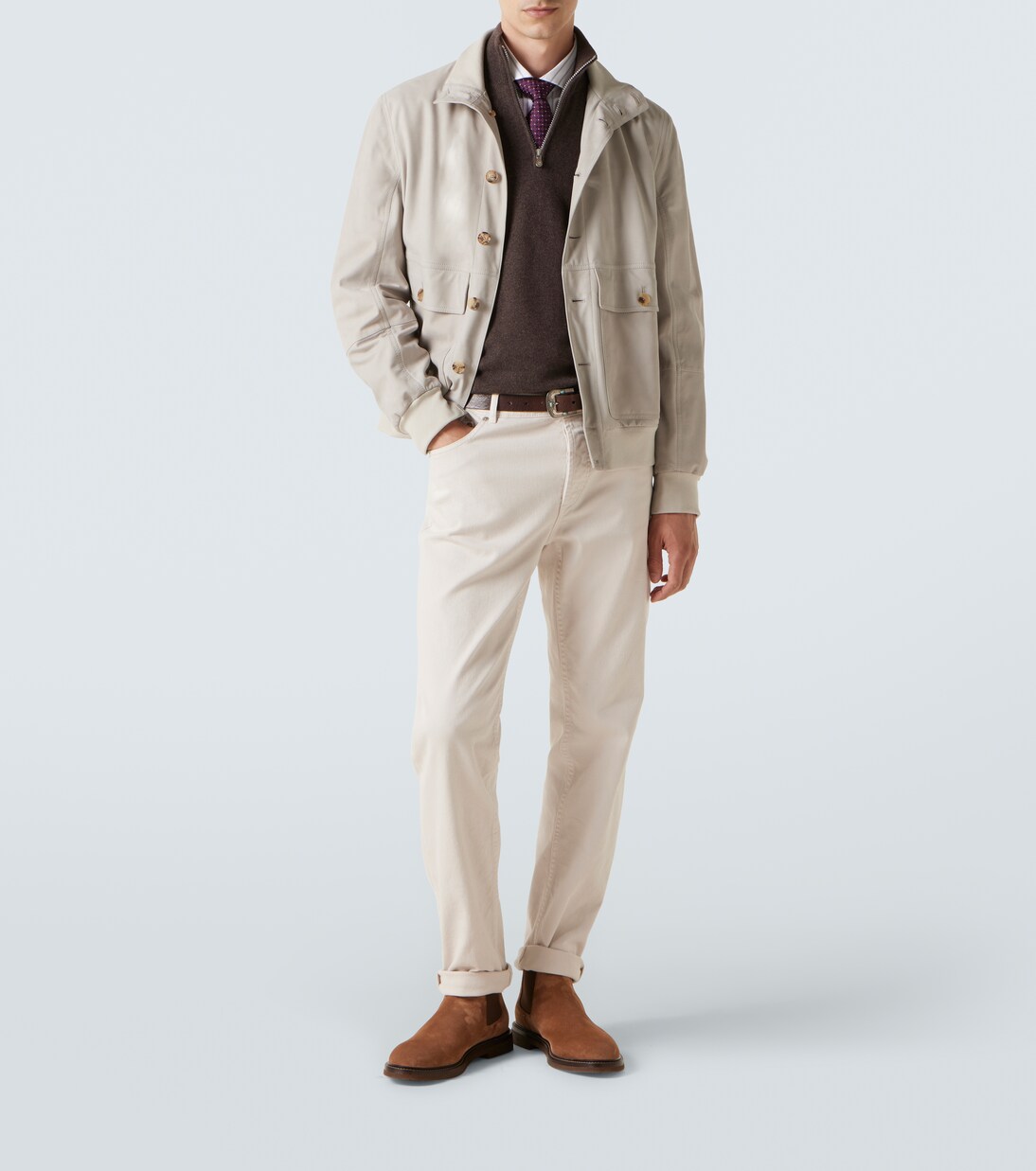 Mid-Rise Slim Jeans | Brunello Cucinelli