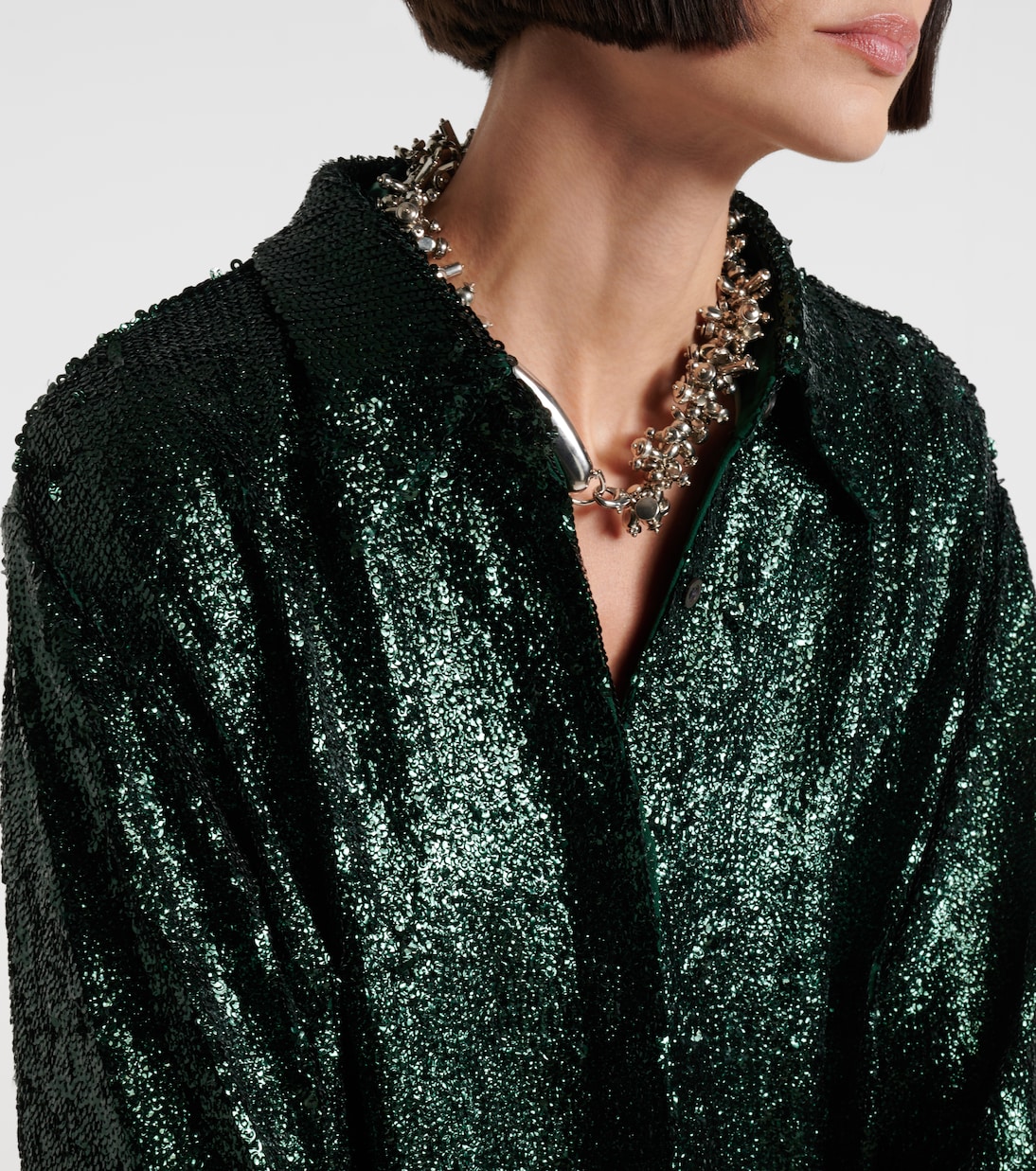 Camicia con paillettes | Dries Van Noten