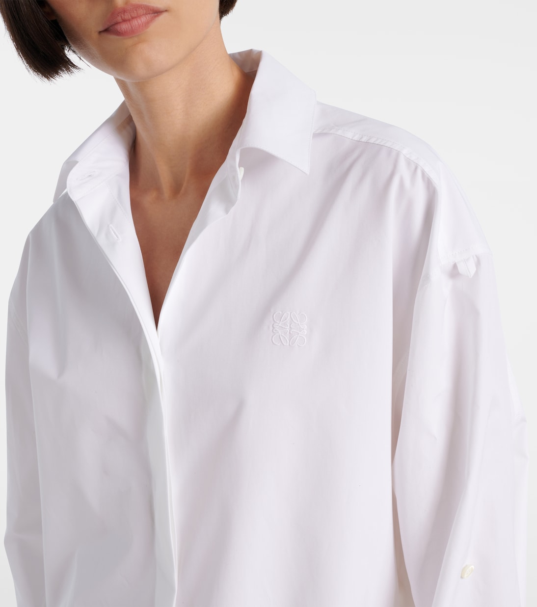Robe chemise en coton | Loewe
