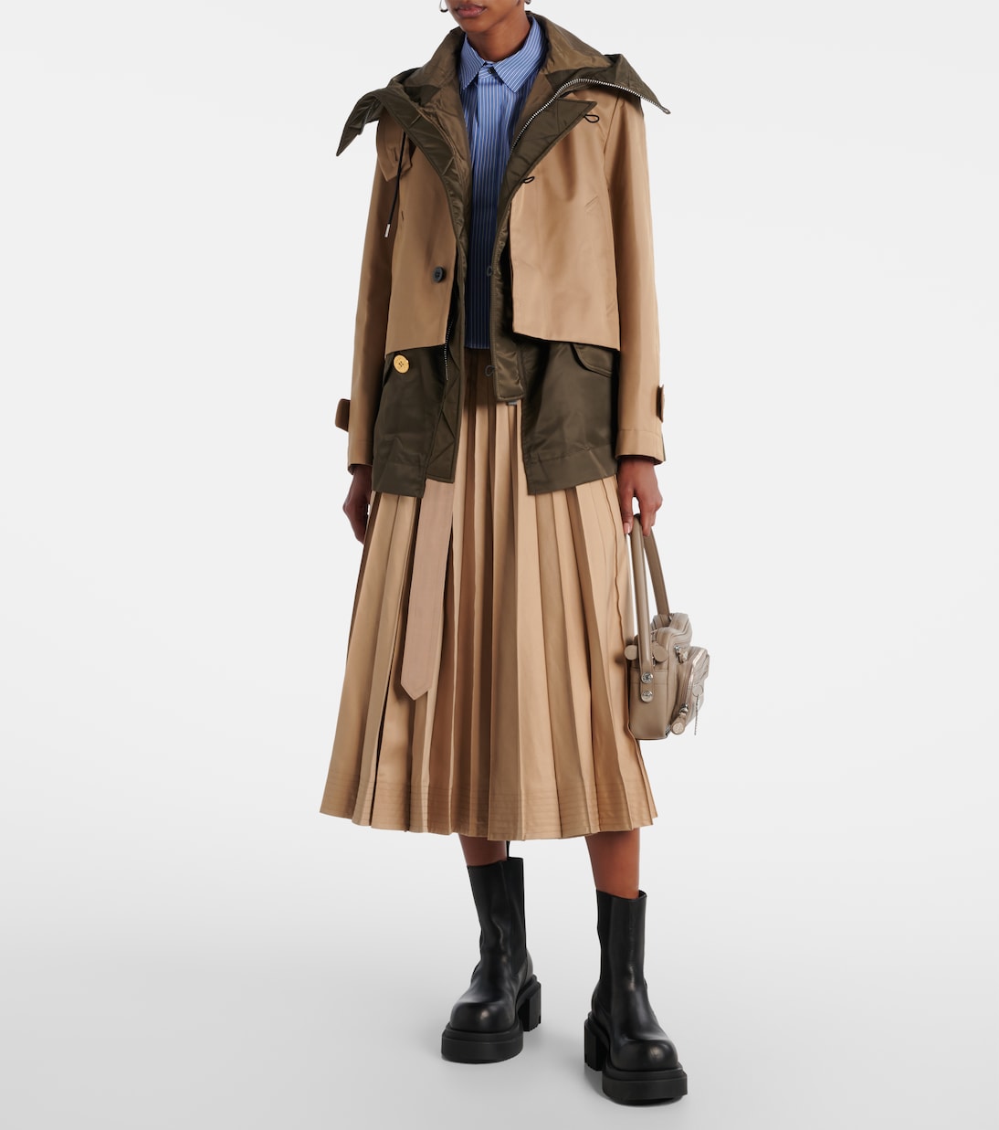 Chaqueta en mezcla de algodón | Sacai