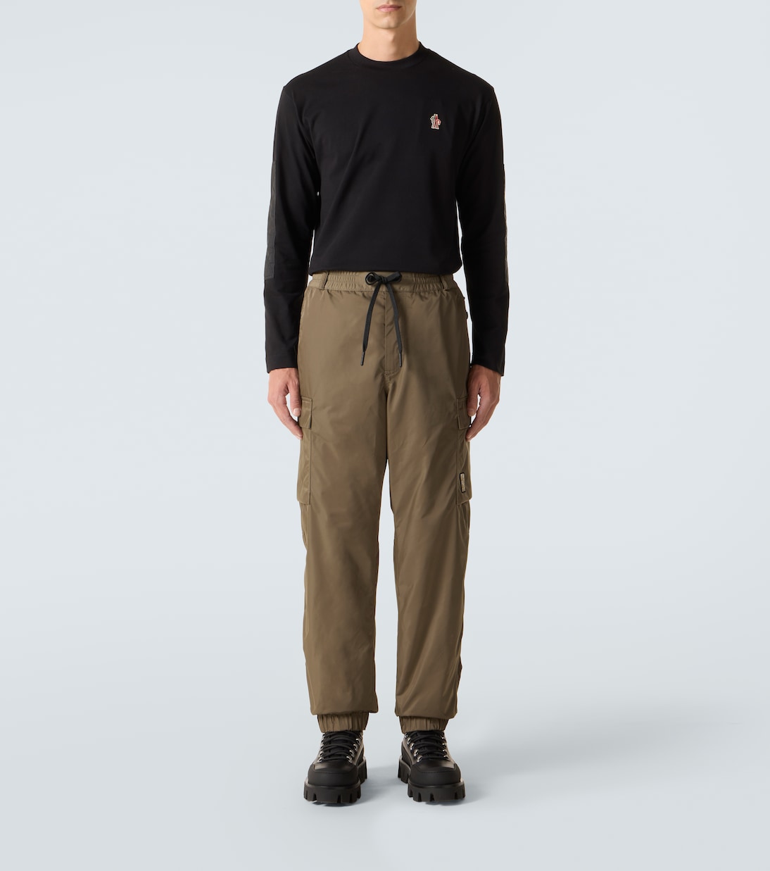 Après Ski cotton-blend jersey T-shirt | Moncler Grenoble
