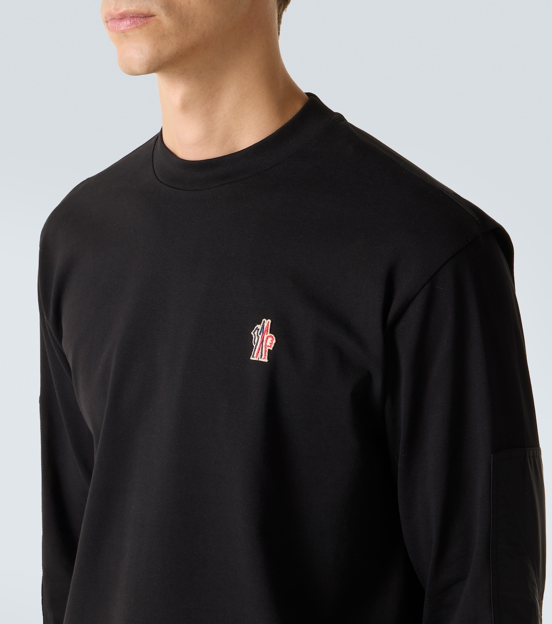 Après Ski cotton-blend jersey T-shirt | Moncler Grenoble