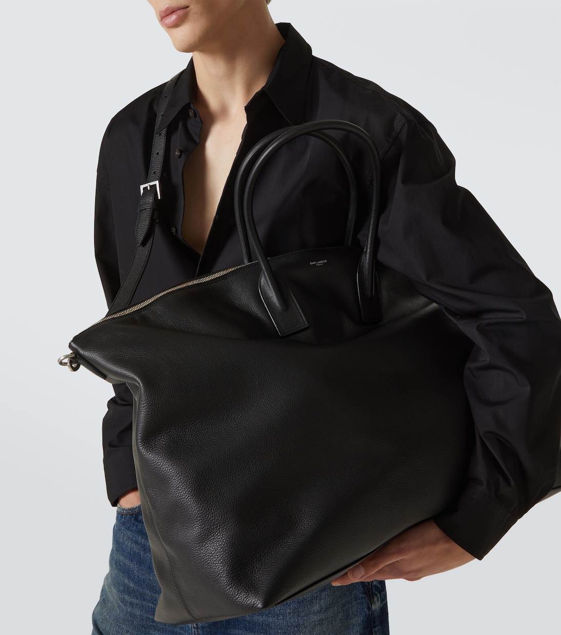 Giant leather duffel bag | Saint Laurent
