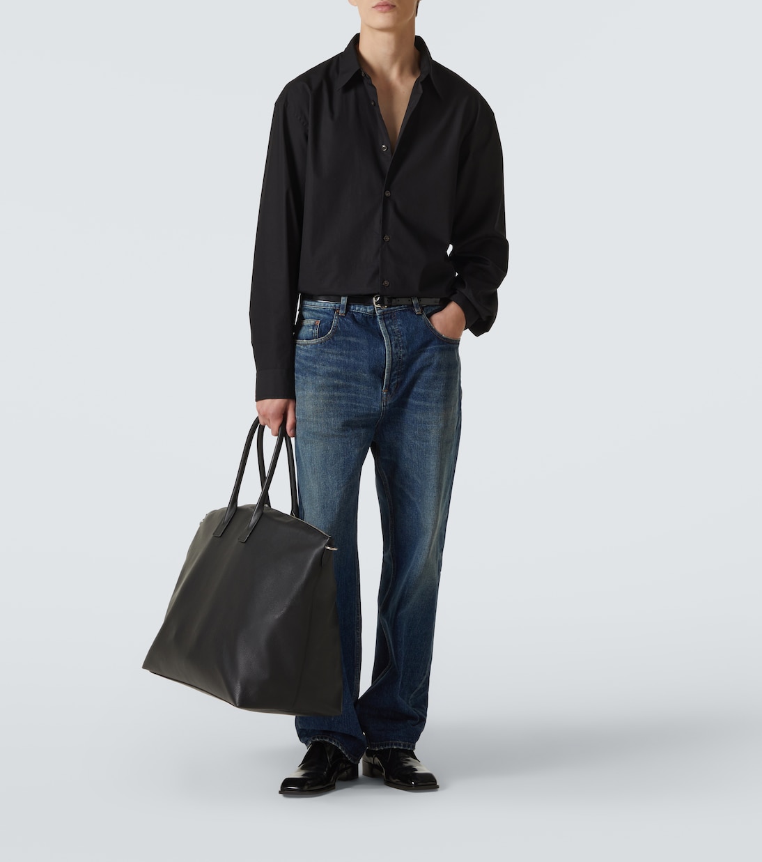 Giant leather duffel bag | Saint Laurent