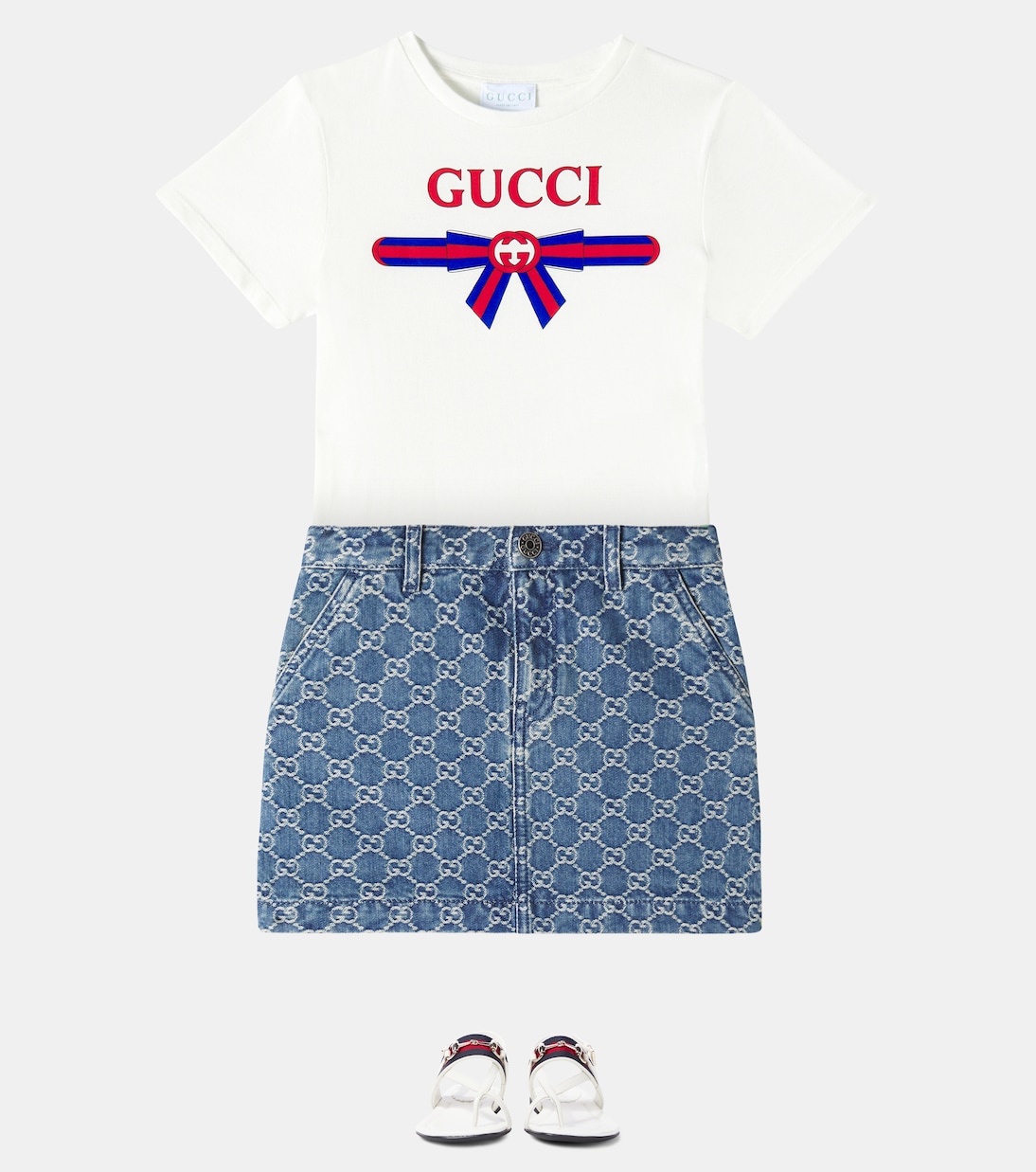 Jeansrock GG Canvas | Gucci Kids