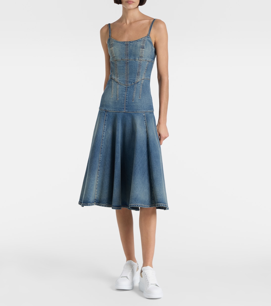Baskets Oversized en cuir | McQueen